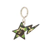 A Bathing Ape ABC Camo Sta Rubber Keychain Green