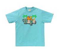 A Bathing Ape Colors Milo On Bape Summer T-Shirt 'Blue' 2L30-110-010-BLU L