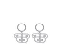 A BATHING APE® crystal-embellished drop earrings - Silver One Size