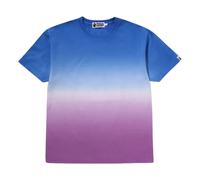 A Bathing Ape Gradation Big College Oversized T-Shirt 'Blue' 1L30-209-007-BLU S
