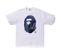A Bathing Ape HongKong 13th Anniversary Ape Head T-Shirt 'White' BAPE-SS19-33 L