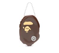 A BATHING APE® logo keyring - Brown One Size