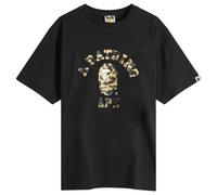 A Bathing Ape Men's 1St Camo College Tee Black X Yellow