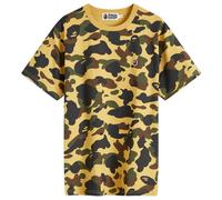 A Bathing Ape Men's 1st Camo One Point T-Shirt Yellow
