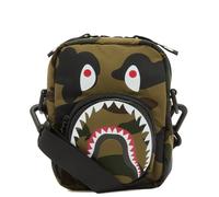 BAPE - A Bathing Ape 1St Camo Shark Mini Bag (Green - One Size) - Size ONE SIZE