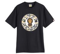 A Bathing Ape Men's 1St Camoilo Busy Works Tee Black X Yellow
