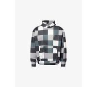 A Bathing Ape Mens A Bathing Ape Colour Patchwork Cotton-Blend Hoody Black S