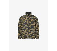 A Bathing Ape Mens A Bathing Ape Reversible Camouflage-Printed Shell-Down Jacket Green L