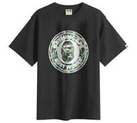 A Bathing Ape Men's Abc Camo Busy Works Tee Black X Green XL
