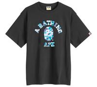 A Bathing Ape Men's ABC Camo College T-Shirt Black/Blue