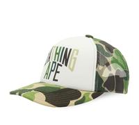 A Bathing Ape Men's ABC Camo NYC Logo Mesh CAP Navy