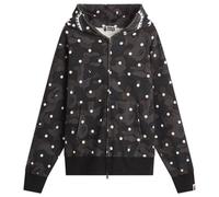 A Bathing Ape Men's ABC Dot Shark Zip Hoodie Black