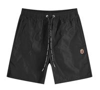 A Bathing Ape Men's Ape Head Nylon Beach Short Black