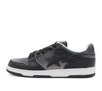 A Bathing Ape Men's Bape Sk8 Sta #4 Sneaker Black