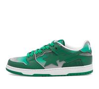 A Bathing Ape Men's Bape Sk8 Sta #4 Sneaker Green
