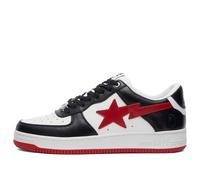 A Bathing Ape Men's BAPE Sta Leather Sneaker Black