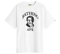 A Bathing Ape Men's Beethoven Graphic Relaxed Fit Tee White