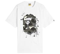 A Bathing Ape Men's City Camo Painting Head T-Shirt White