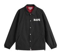 A Bathing Ape Men's College Coach Jacket Black