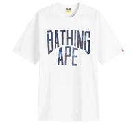 A Bathing Ape Men's Colour Camo Bathing Ape T-Shirt White