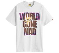 A Bathing Ape Men's Colour Camo WGM Ape Head T-Shirt Grey