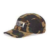 A Bathing Ape Men's Crinkle Effect 1St Camo Jet Cap Green