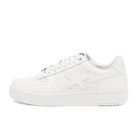 A Bathing Ape Men's Croc Printed Bape Sta Sneaker White