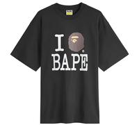 A Bathing Ape Men's I Love bape T-Shirt Black