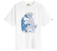 A Bathing Ape Men's Japanese Tattoo Big Ape Head T-Shirt White