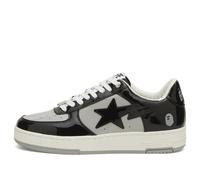 A Bathing Ape Men's Patent Leather Bape Sta #4 M2 Black