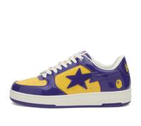A Bathing Ape Men's Patent Leather Bape Sta #4 M2 Purple