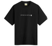 A Bathing Ape Men's Reflector Industrial Logo Tee Black