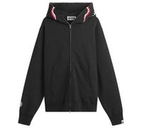 A Bathing Ape Men's Shark Zip Hoodie Black