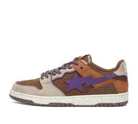 A Bathing Ape Men's SK8 Sta Sneaker Brown