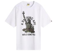 A Bathing Ape Men's Statue Of Liberty T-Shirt White