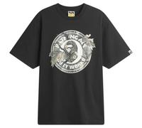A Bathing Ape Men's Tree Edge Camo Busy Works T-Shirt Black X Brown