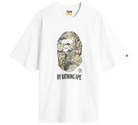 A Bathing Ape Men's Tree Edge Camo By Bathing Ape T-Shirt White