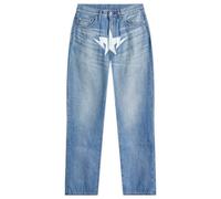 A Bathing Ape Men's Twin Star Relaxed Fot Jeans Light Indigo