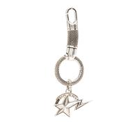 A BATHING APE® star-embellished keychain - Silver One Size