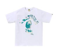 A Bathing Ape Tie Dye Twist College T-Shirt 'White' 1L30-110-042-WHT L