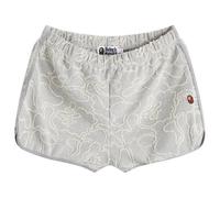 A Bathing Ape Women's Neon Camo Jacquard Shorts Grey