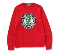 A Bathing Ape Year of Dragon SwearShirt 'Red' 1K20-113-004-RED S