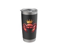 A Beachside Throne for The Crabby King Stainless Steel Insulated Tumbler