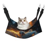 A Bear With Its Neck On Fire Printed Pet Hammock - Sleeping Hammock For Cats, Rabbits, Ferrets, Puppies, Small Animals