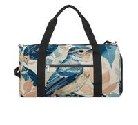 A Beautiful Bird Gym Bag Sport Gym Tote Bag Lightweight Duffle Bag Carry On Weekender Bags for Women Men, white, One Size