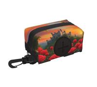 A beautiful castle Pet travel garbage bag storage bag Essentials for hiking or camping in the countryside Ensure you have an enjoyable experience