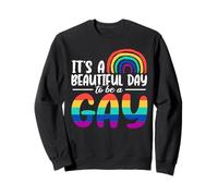 A Beautiful Day To Be A Gay LGBTQI Ally LGBT Pride Month Sweatshirt