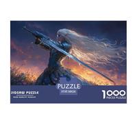 A Beautiful Elven Knight-medieval Armor Jigsaw Puzzle Waterproof 1000 Piece for Adults Gifts Colourful Challenging Games
