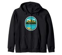 A beautiful environmental conservation awareness message Zip Hoodie