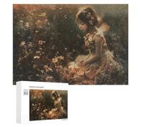 A Beautiful Fairy Jigsaw Puzzle Challenging Fun Puzzle Wooden Jigsaw Puzzles for Adults Families 300 PCS